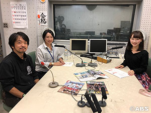 スポーツマガジン「Standard」ライターの島田真紀子さんとカメラマンの松橋隆樹さん