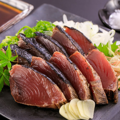 土佐藁焼き鰹のたたき