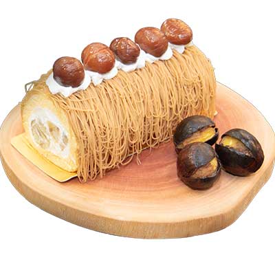 モンブランロール極