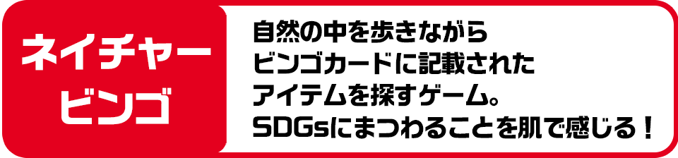 ネイチャービンゴ