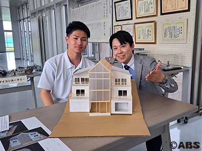 由利工業高等学校・佐藤将矢さん