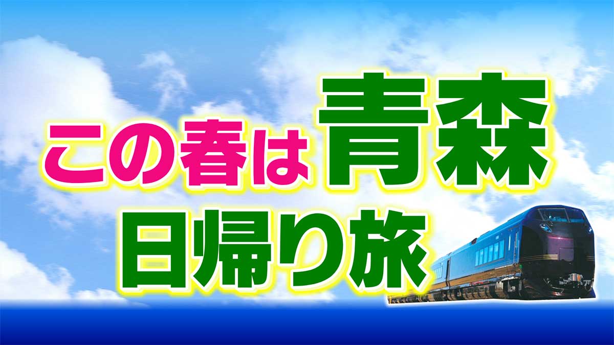 臨時列車とバスで行く、ワンランク上、ちょっぴりリッチな青森への旅