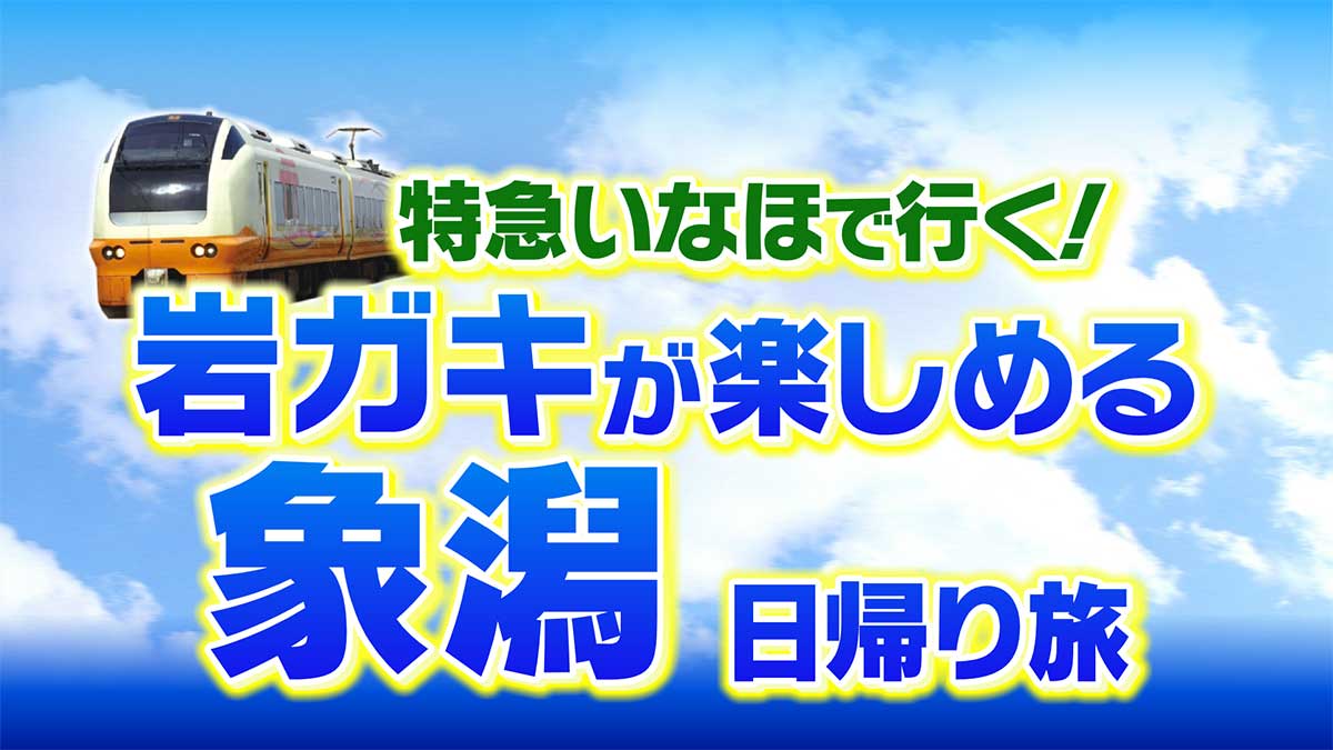 特急いなほ号で行く　絶品象潟の岩ガキと絶景九十九島・元滝伏流水日帰りの旅