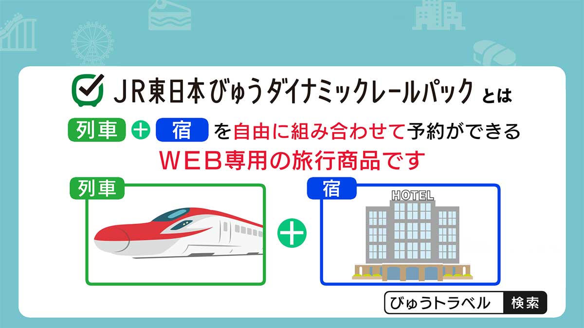 JR東日本びゅうダイナミックレールパック