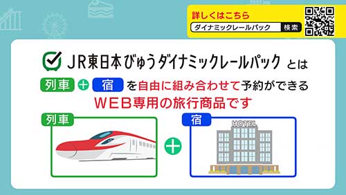 ＪＲ東日本びゅうダイナミックレールパック