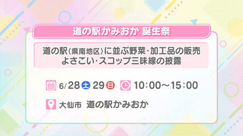 道の駅かみおか誕生祭
