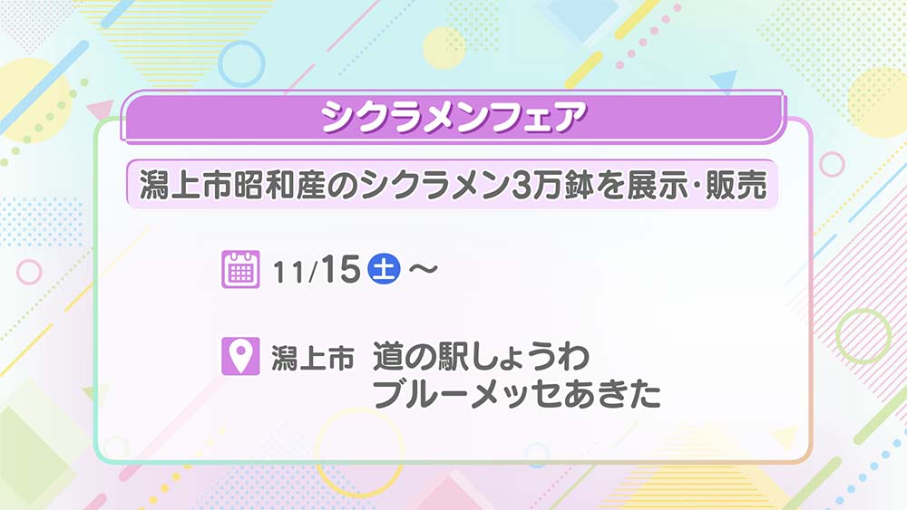 シクラメンフェア