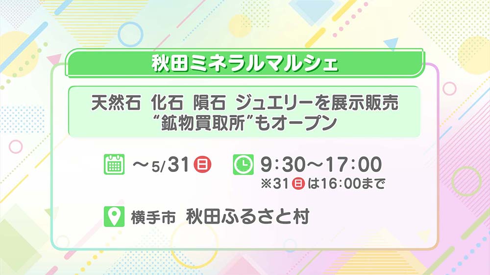 秋田ミネラルマルシェ