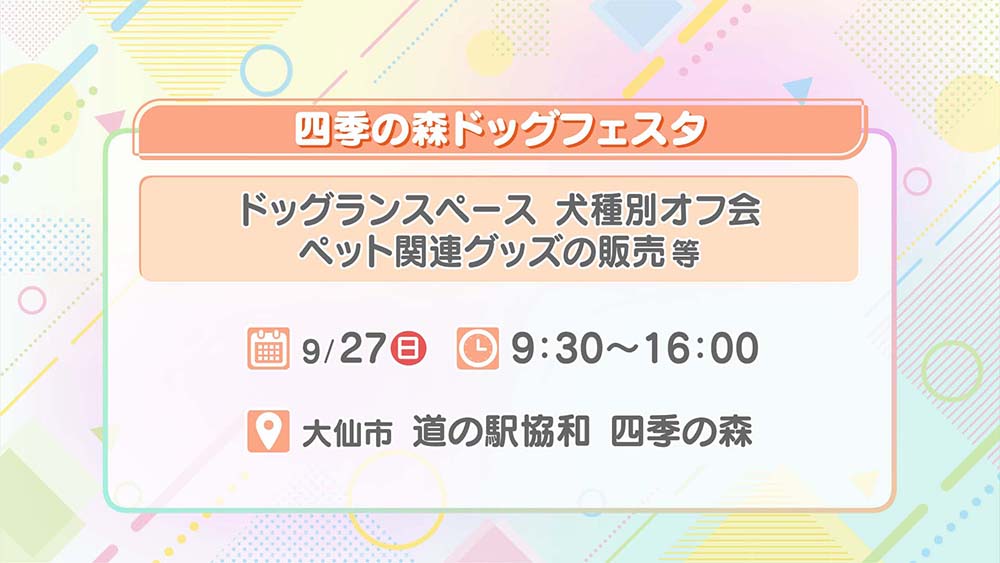 四季の森ドッグフェスタ