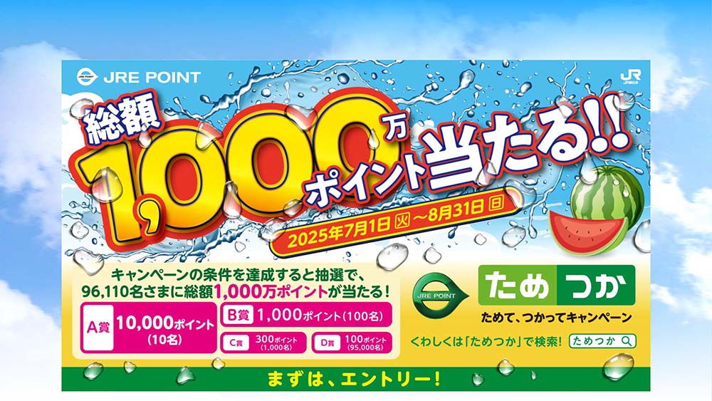 JRE POINT ためて、つかってキャンペーン