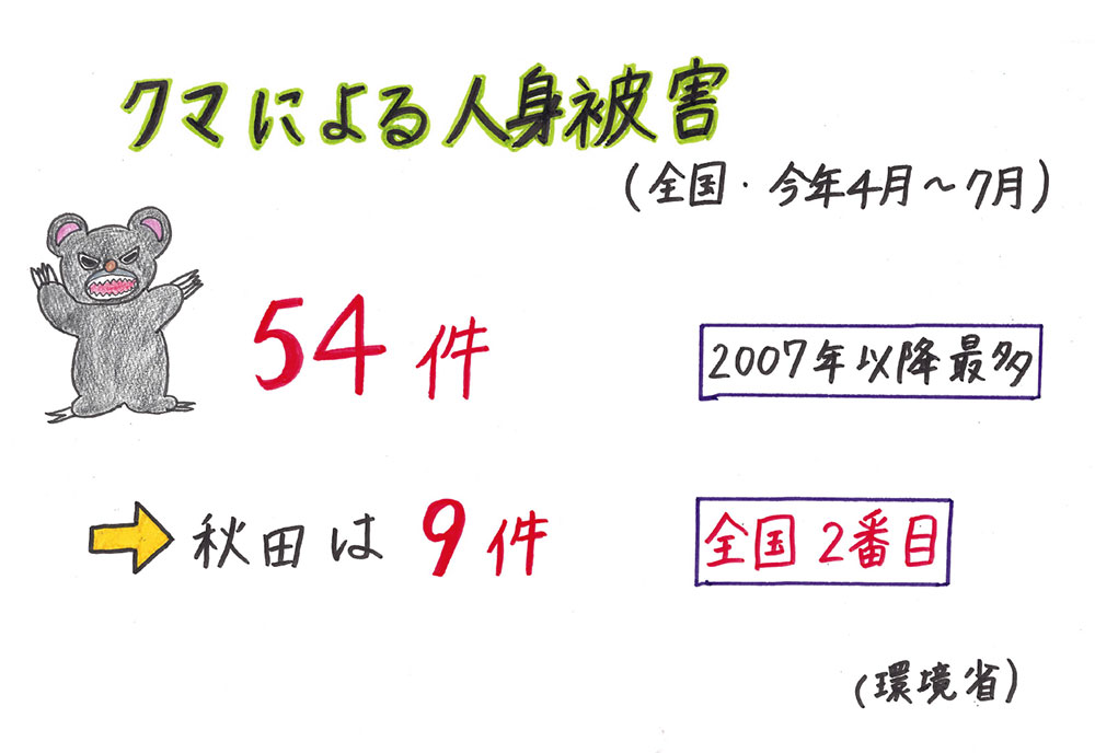 クマによる人身被害