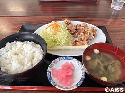 からあげ定食①