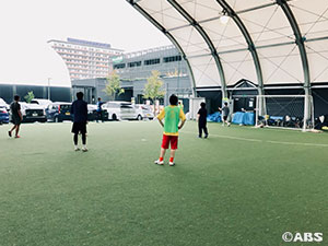 試合中