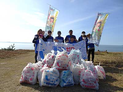 中居釣具店ゴミ拾い大会