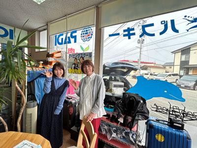 ラジオ放送　秋田県スキューバダイビング連盟海中清掃活動