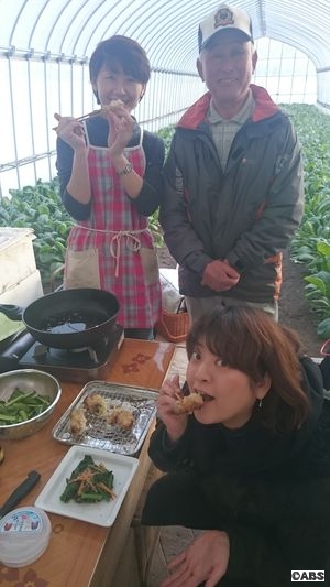 寒締ジャンボ小松菜「グランデ　シャポー」でお料理っ！