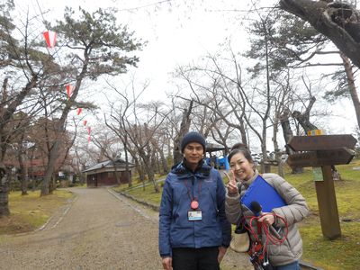 千秋公園桜祭りスタート♪