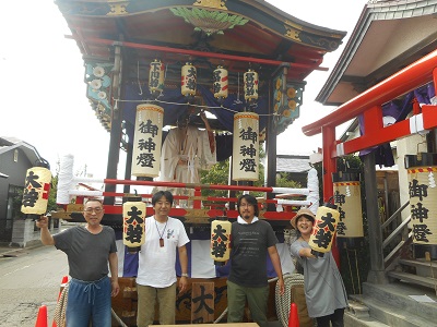 日吉神社のおまつり～！