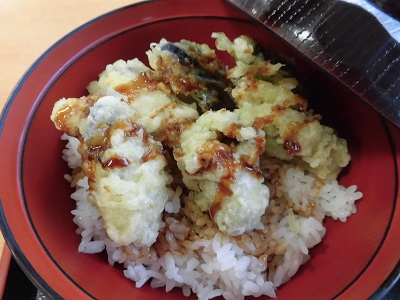 牡蠣天丼