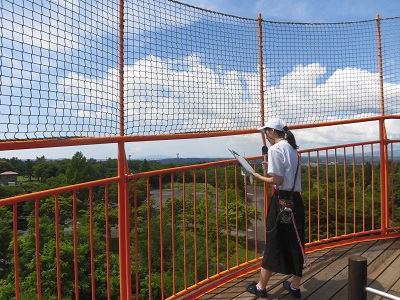 秋田県立中央公園　フィールドアスレチック