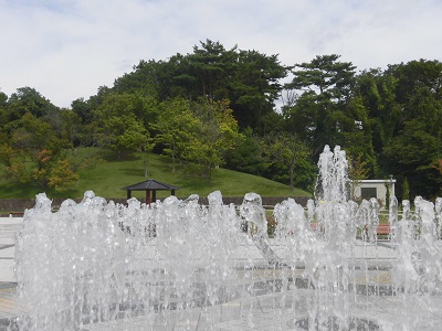 小泉潟公園噴水広場においでよ！