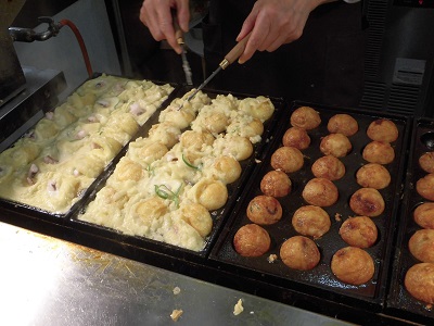 たこ焼き作り２