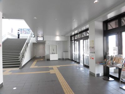 駅の中