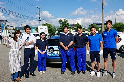 ヨコウン×ブラウブリッツ秋田「アダプト・プログラム」