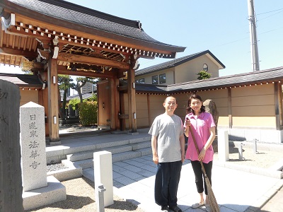 テンプルモーニング～法華寺～