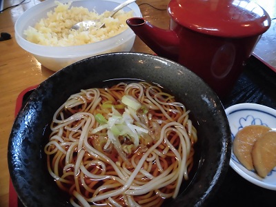 そば蕎麦湯