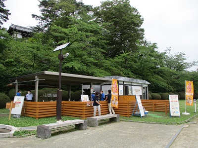 秋田犬ふれあい処㏌千秋公園！