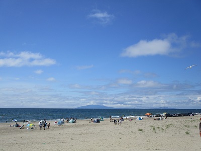 海の日！下浜海水浴場