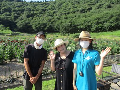 秋田国際ダリア園「ガーデンウエディング」