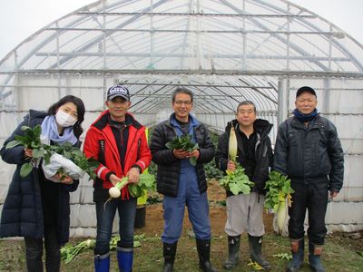 男鹿の寒甘野菜～男鹿にがり米愛好会～