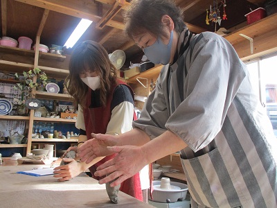 陶芸工房「華宵」で陶芸体験！