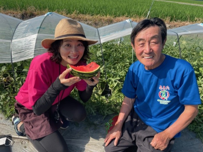 与五郎さんのスイカ～あきた夏丸チッチェ～