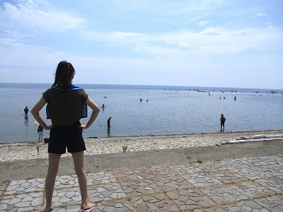 今日は「海の日」！鵜ノ崎海岸で出会った夢のある兄弟たち