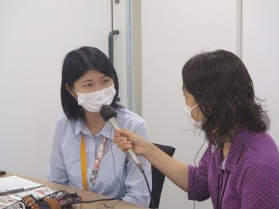 仙北市国際交流員ファンミンさんと「台湾祭」