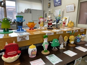 粘土で作った秋田県ご当地キャラクター展