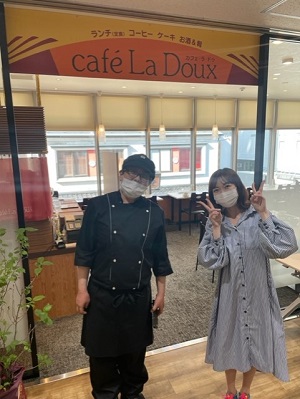 クロッセ2階「cafe La　Doux」