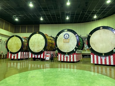 大太鼓の館。綴子太鼓