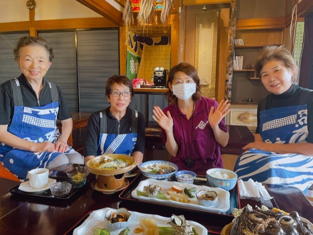 戸賀網元番屋～予約制　かあちゃん定食　スタート～