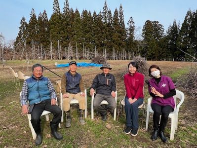 広域連携で営む三種町の果樹園🍎