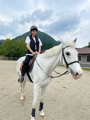 乗馬クラブエクセラで乗馬体験