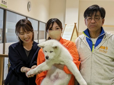 海と日本PROJECT「犬の散歩でごみ拾い」