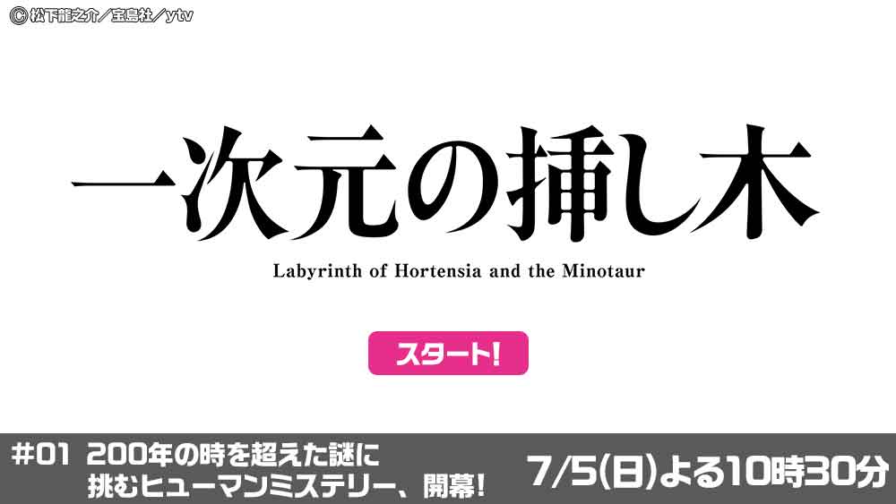 一次元の挿し木