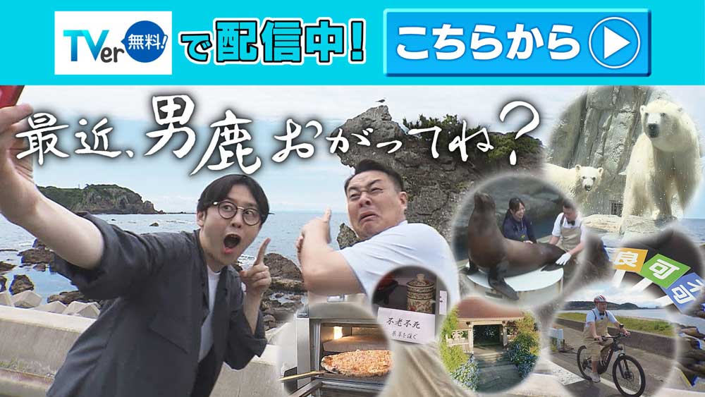 最近、男鹿おがってね？　TVer配信中