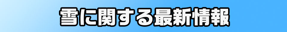 雪に関する情報