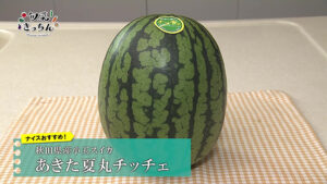 秋田県産小玉スイカ　あきた夏丸チッチェ