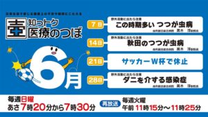 知っトク医療のつぼ6月